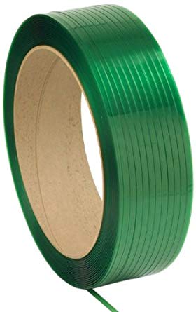STRAPPING POLYESTER GREEN 5/8” X 4000’ 1500# - Polyester
